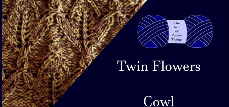 Twin Flowers Cowl – Finished Object